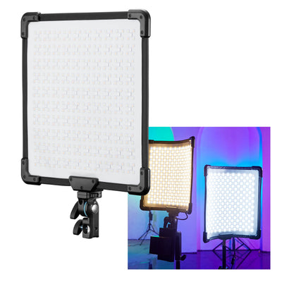FH50R 1'x1' Flexible Handheld RGB LED Studio Light Panel