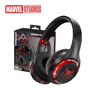 Marvel Spider Man Bluetooth Eagles Over ear Foldable Computer Wireless Headphones Noise Cancellation HIFI Stereo Gaming Headset - TOYFACTORY